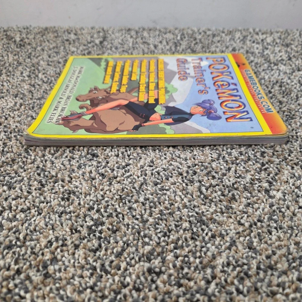 Pokemon Trainer's Guide‎ Strategy Book 1999 Red Blue Yellow Snap TCG 188436425X
